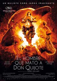 Cartel de El hombre que mató a Don Quijote