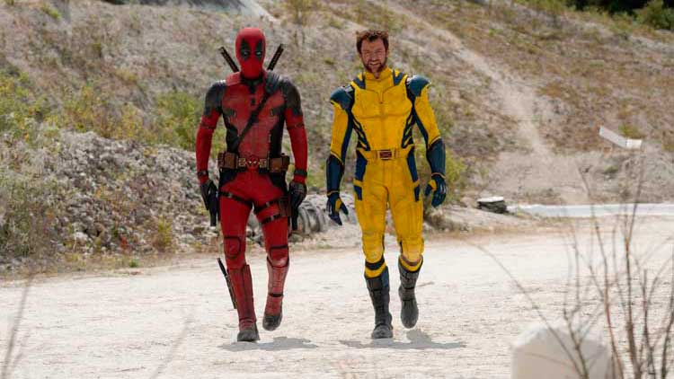 Fotograma de la película Deadpool y Lobezno