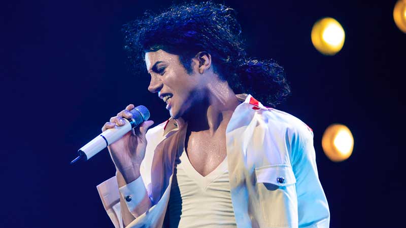 Jaafar Jackson como Michael Jackson en 'Michael'