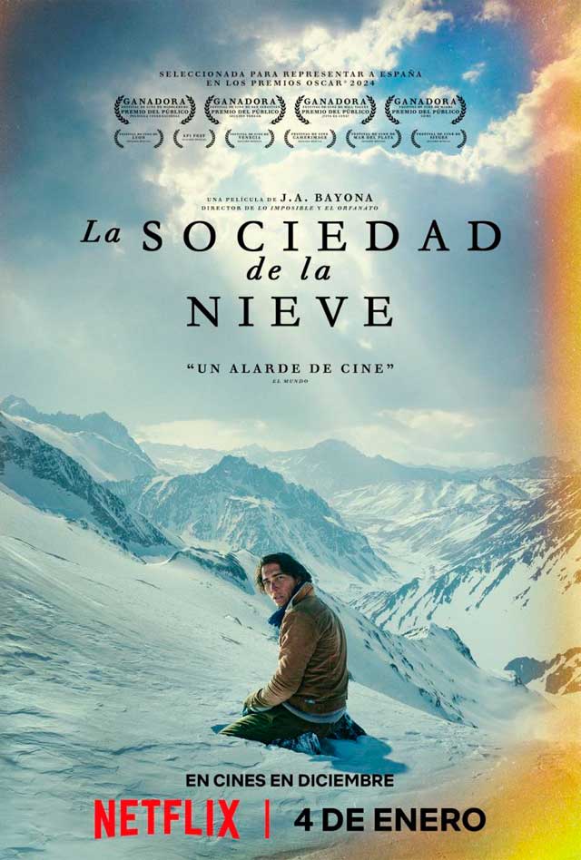 La sociedad de la nieve - cartel