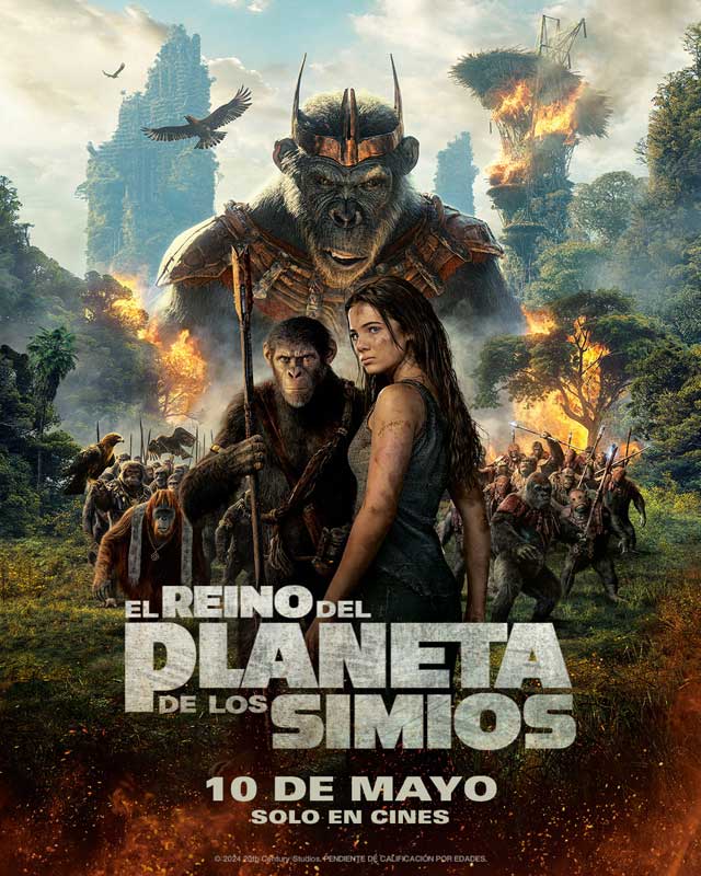 El reino del planeta de los simios - cartel