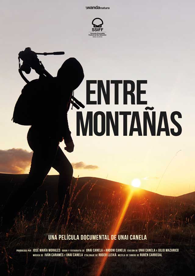 Entre montañas - cartel