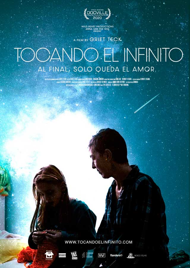 Tocando el infinito - cartel