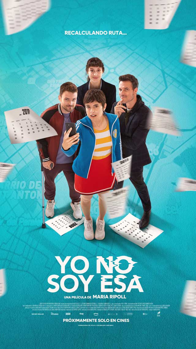 Yo no soy esa - cartel