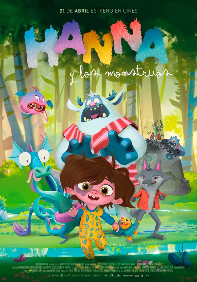 Hanna y los monstruos - cartel