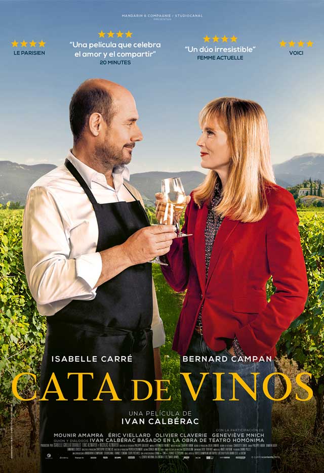 Cata de vinos - cartel