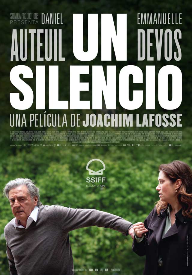 Un silencio - cartel