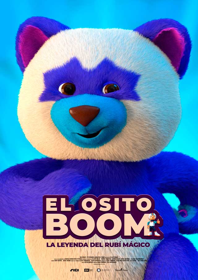 El osito Boom - cartel