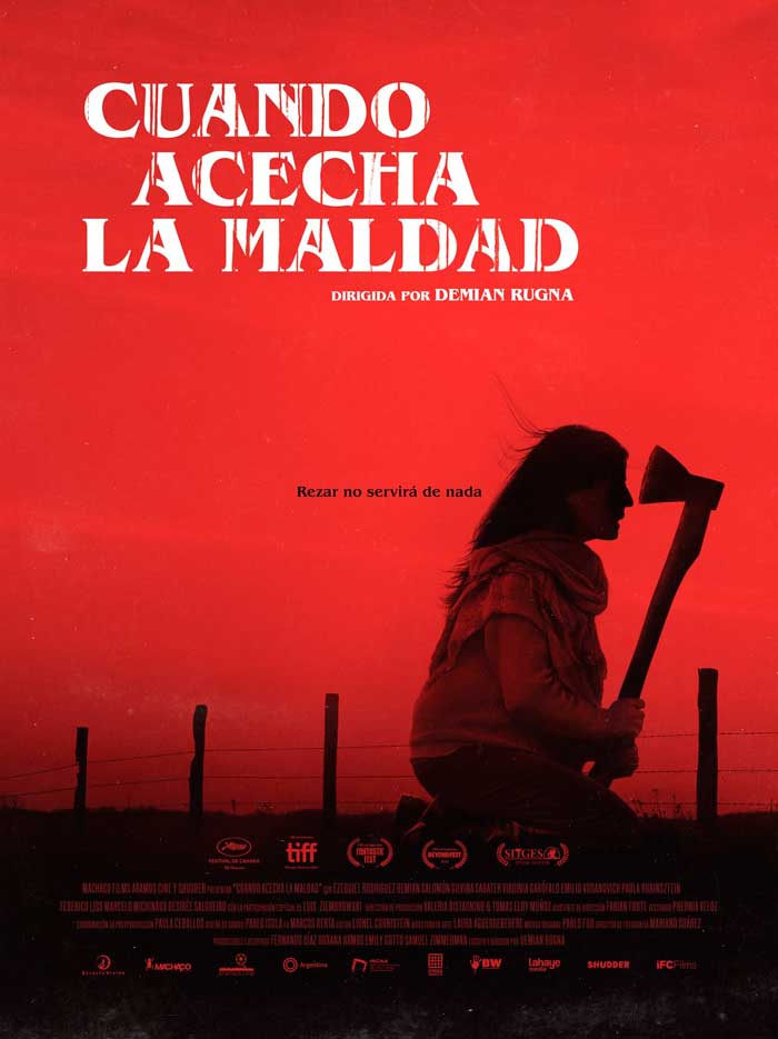 Cuando acecha la maldad - cartel