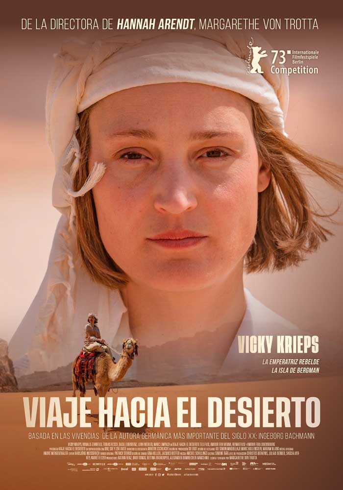 Viaje hacia el desierto - cartel