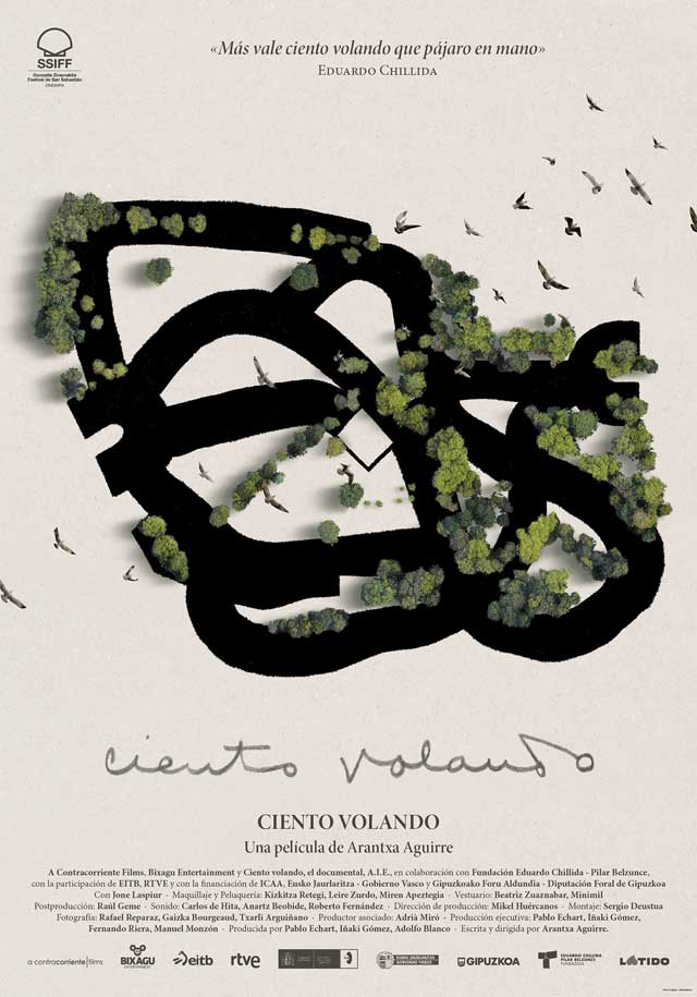 Ciento volando - cartel