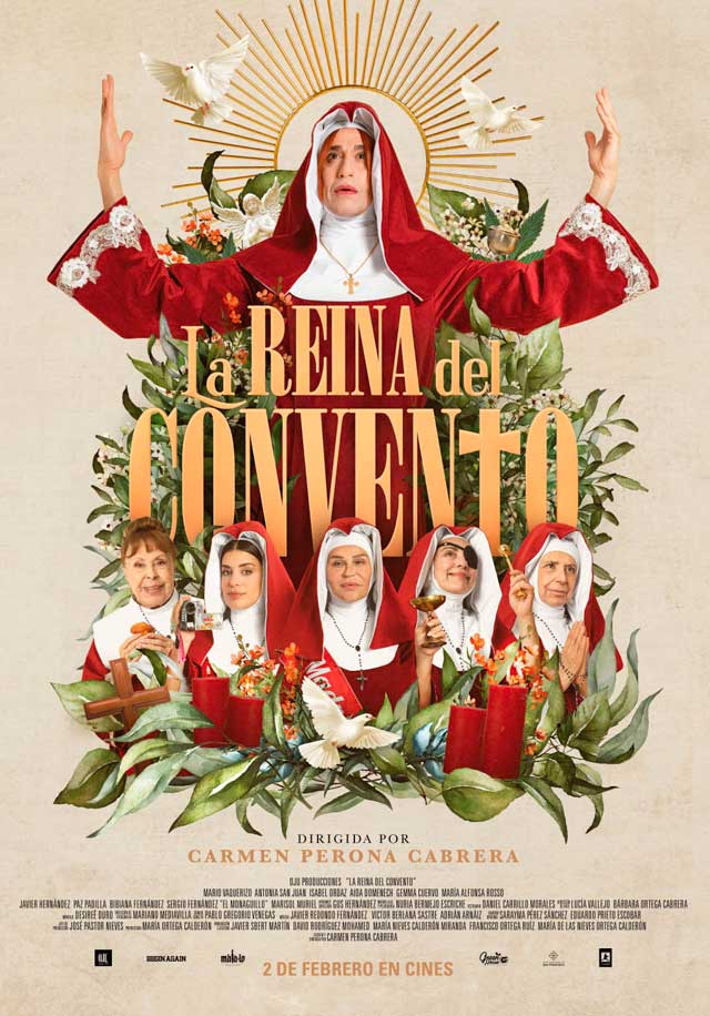 La reina del convento - cartel