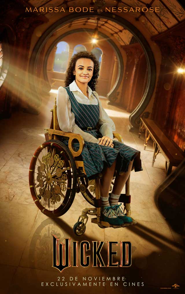 Wicked - cartel Marissa Bode es Nessarose