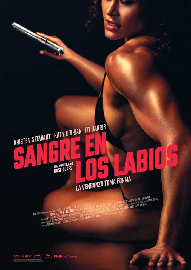 Sangre en los labios - cartel