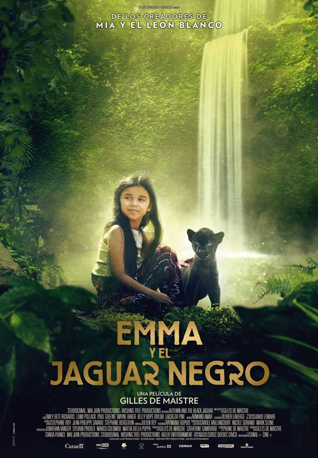 Emma y el jaguar negro - cartel