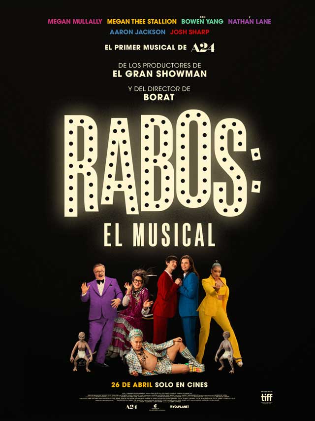 Rabos: El musical - cartel