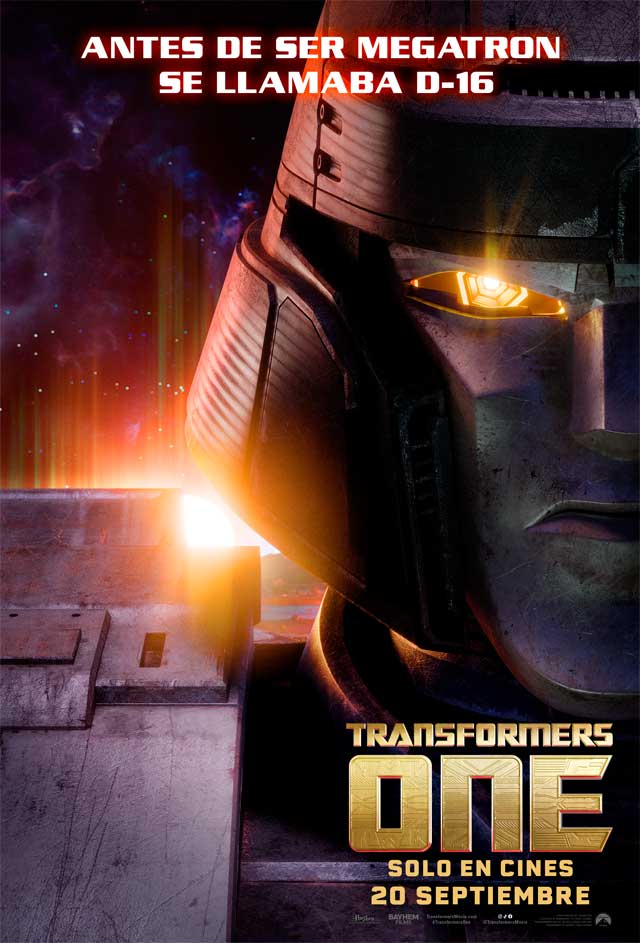 Transformers One - cartel Megatron