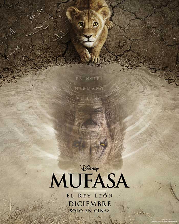 Mufasa: El Rey León - cartel teaser