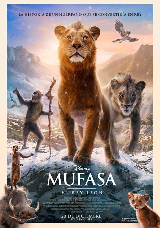 Mufasa: El Rey León - cartel