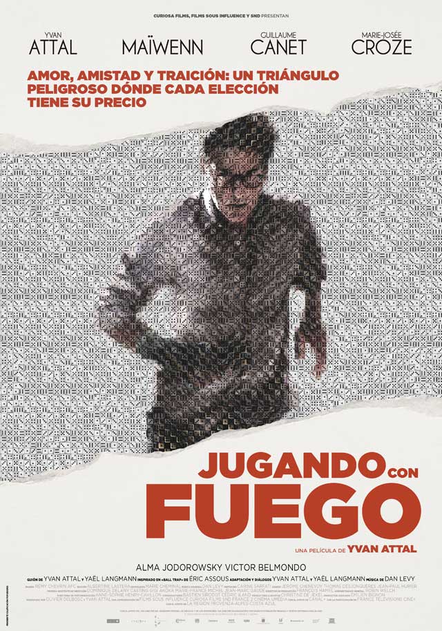 Jugando con fuego - cartel