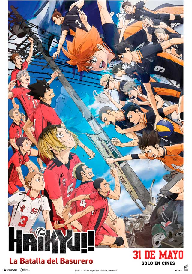 Haikyu!! La batalla del basurero - cartel