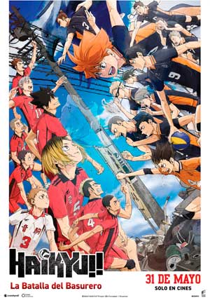 Cartel de Haikyu!! La batalla del basurero