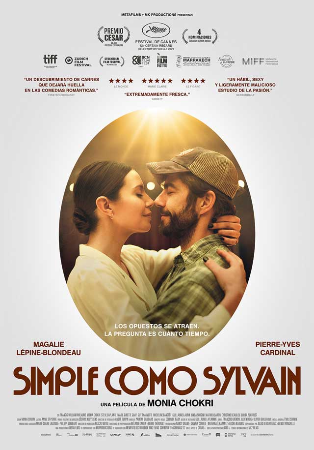 Simple como Sylvain - cartel