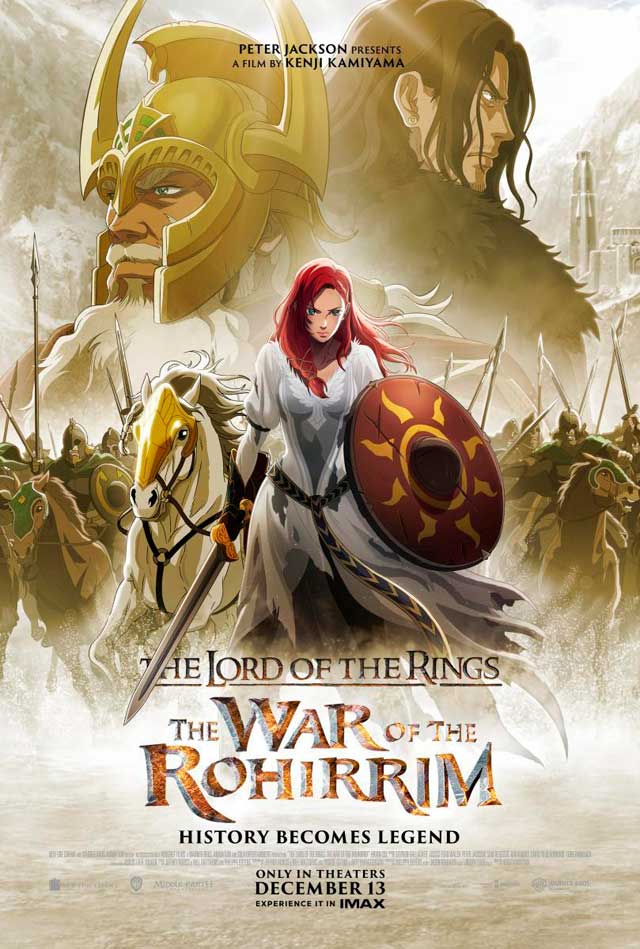 El señor de los anillos: La guerra de los Rohirrim - cartel