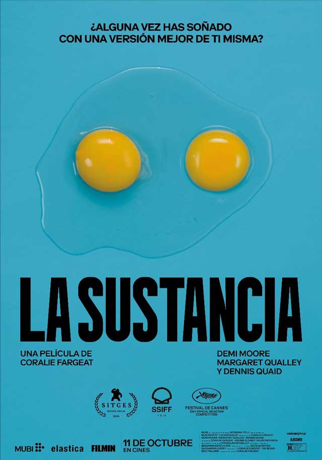 La sustancia - cartel