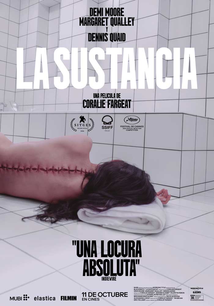 La sustancia - cartel