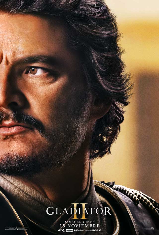 Gladiator II - cartel Pedro Pascal