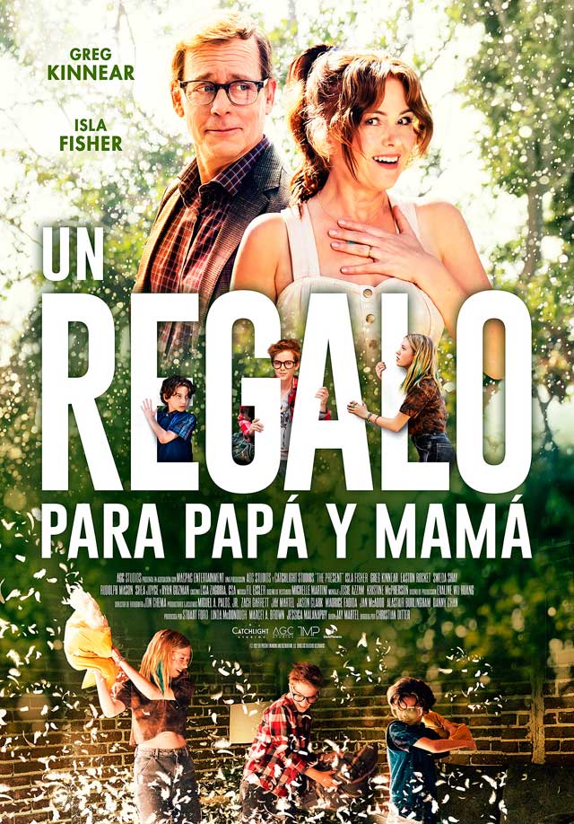 Un regalo para papá y mamá - cartel