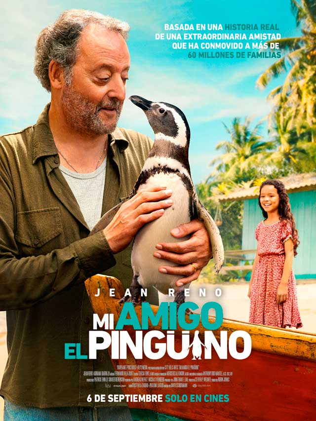 Mi amigo el pingüino - cartel