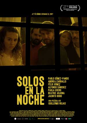 Cartel de Solos en la noche