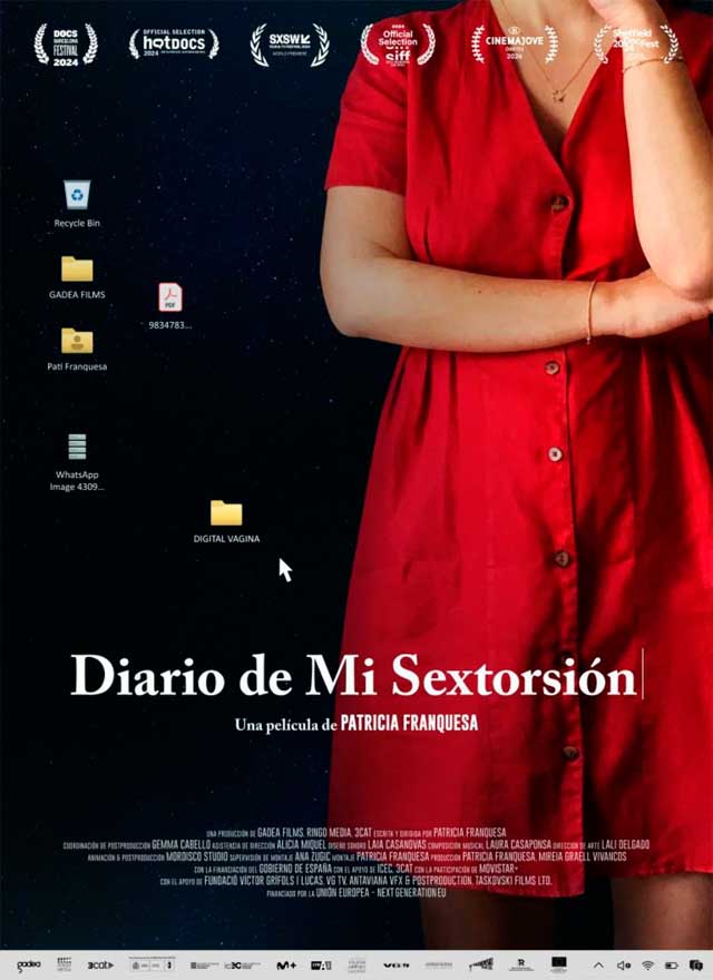 Diario de mi sextorsión - cartel