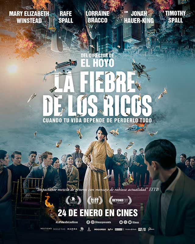 La fiebre de los ricos - cartel