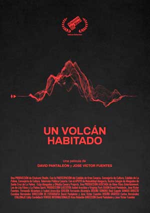 Cartel de Un volcán habitado