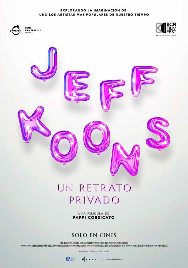 Jeff Koons: Un retrato privado - cartel