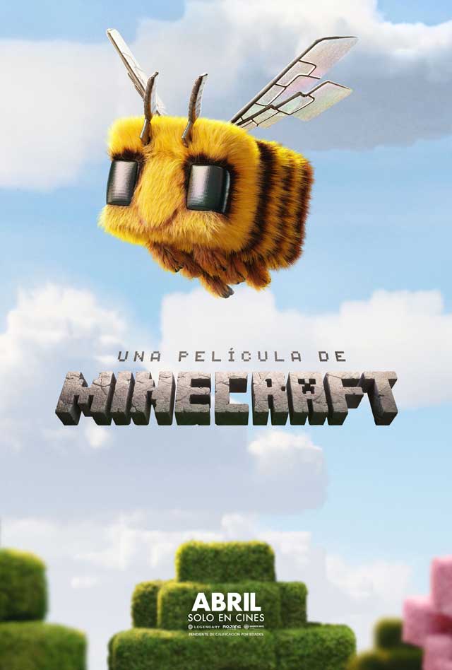 Una película de Minecraft - cartel teaser