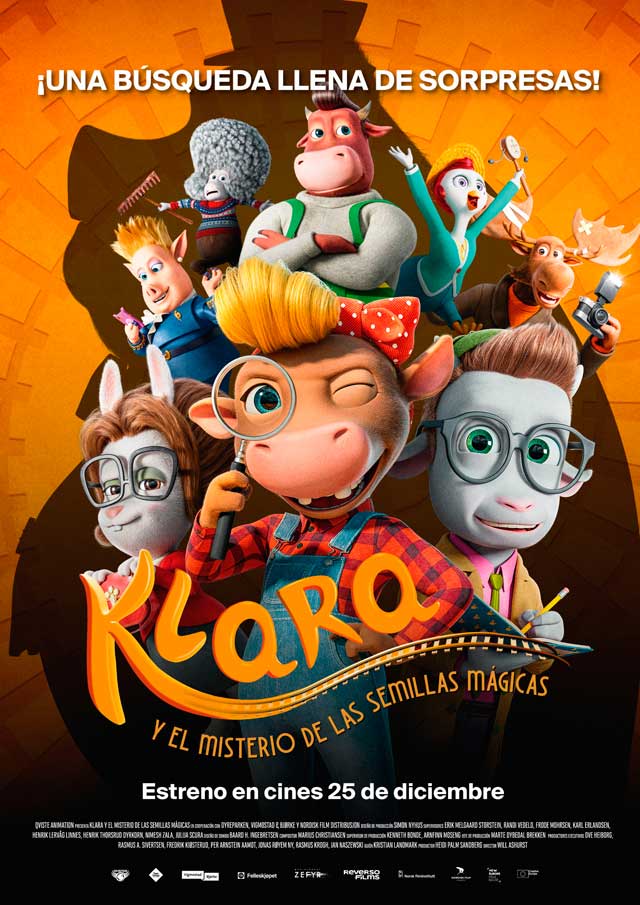 Klara y el misterio de las semillas mágicas - cartel