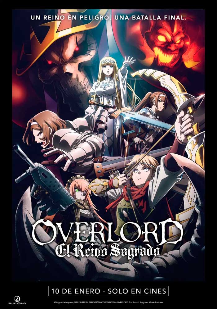 Overlord, El Reino sagrado - cartel