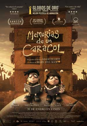 Cartel de Memorias de un caracol