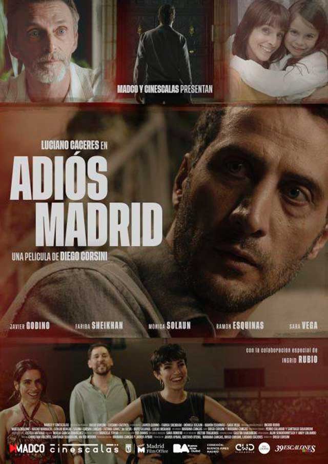 Adiós Madrid - cartel