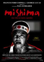 Cartel de Mishima: Una vida en cuatro capítulos