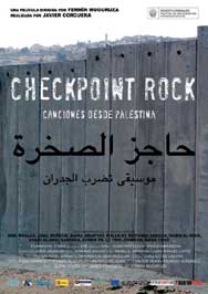 Cartel de Checkpoint Rock - Canciones desde Palestina