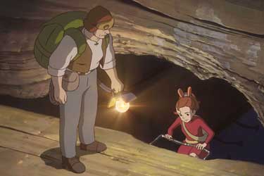 Arrietty y el mundo de los diminutos