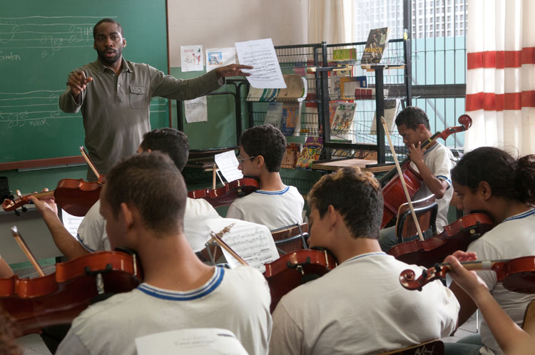 El profesor de violín