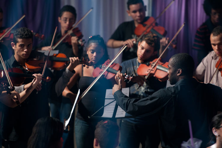 El profesor de violín