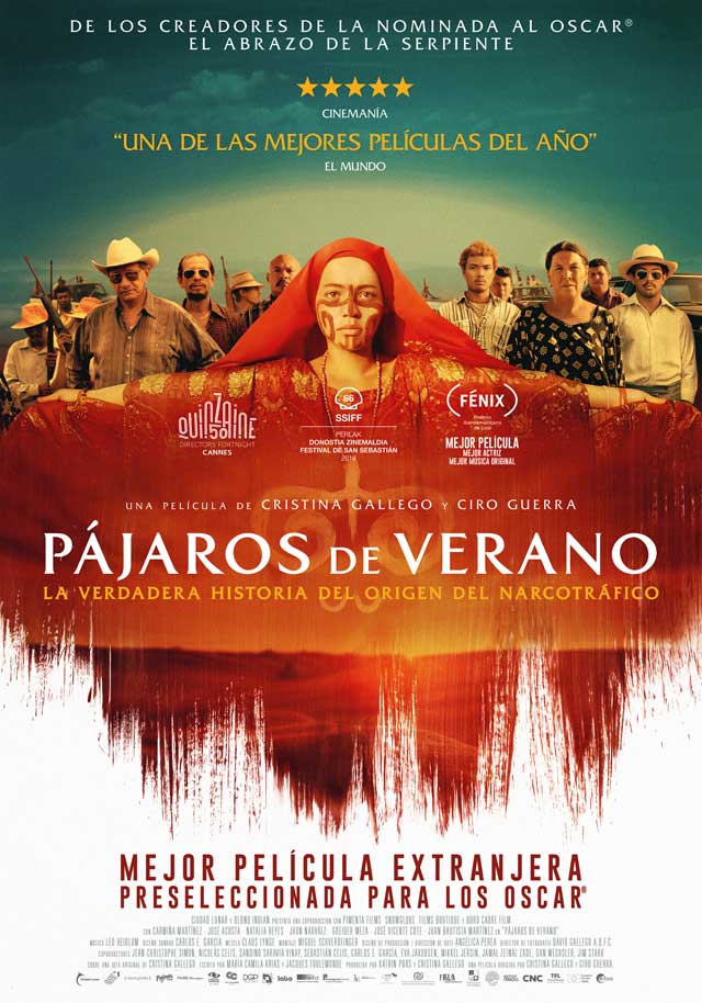 Pájaros de verano - cartel