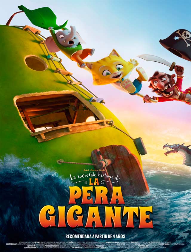 La increíble historia de la pera gigante - cartel